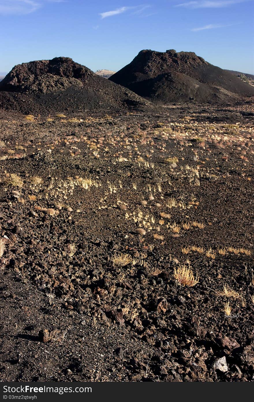 Craters of the Moon National Monument near Arco Idaho