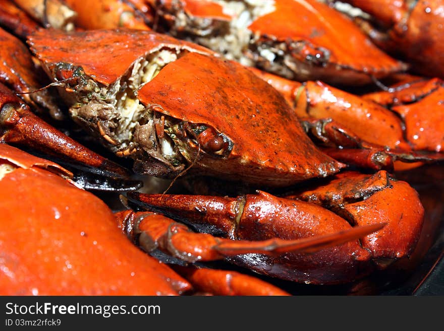 Deep-Fried Meat Crab