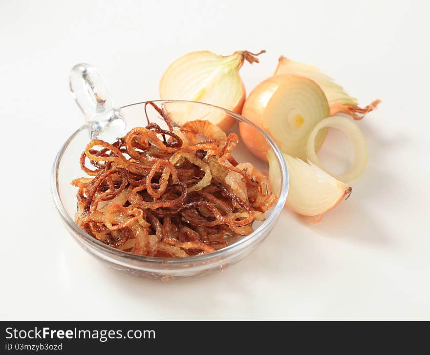 Browned onion