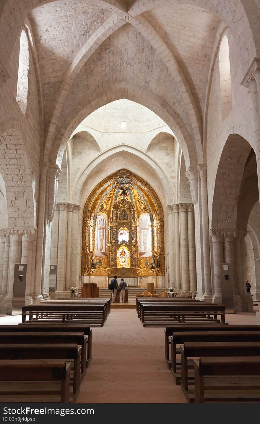 Church of Valbuena in Valladolid