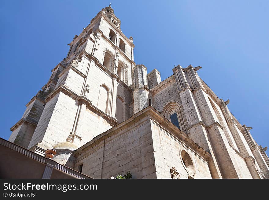 Church in Medina de Rio Seco in the province of Valladolid, Spain. Church in Medina de Rio Seco in the province of Valladolid, Spain