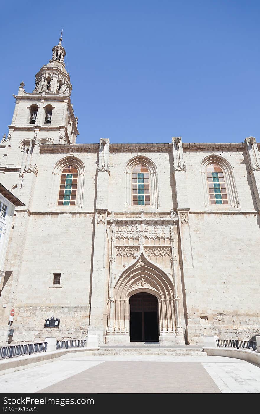 Church in Medina de Rio Seco in the province of Valladolid, Spain. Church in Medina de Rio Seco in the province of Valladolid, Spain