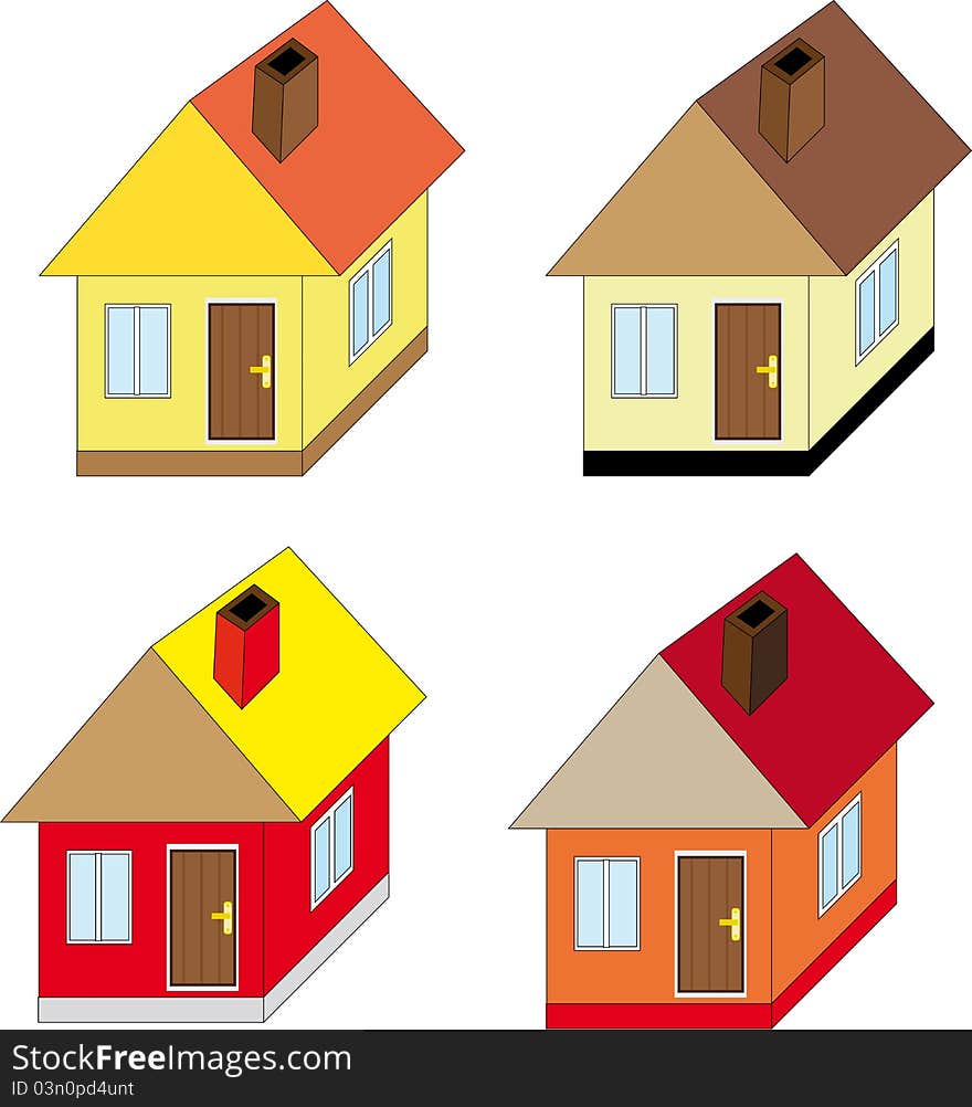 Vector Illustration of house