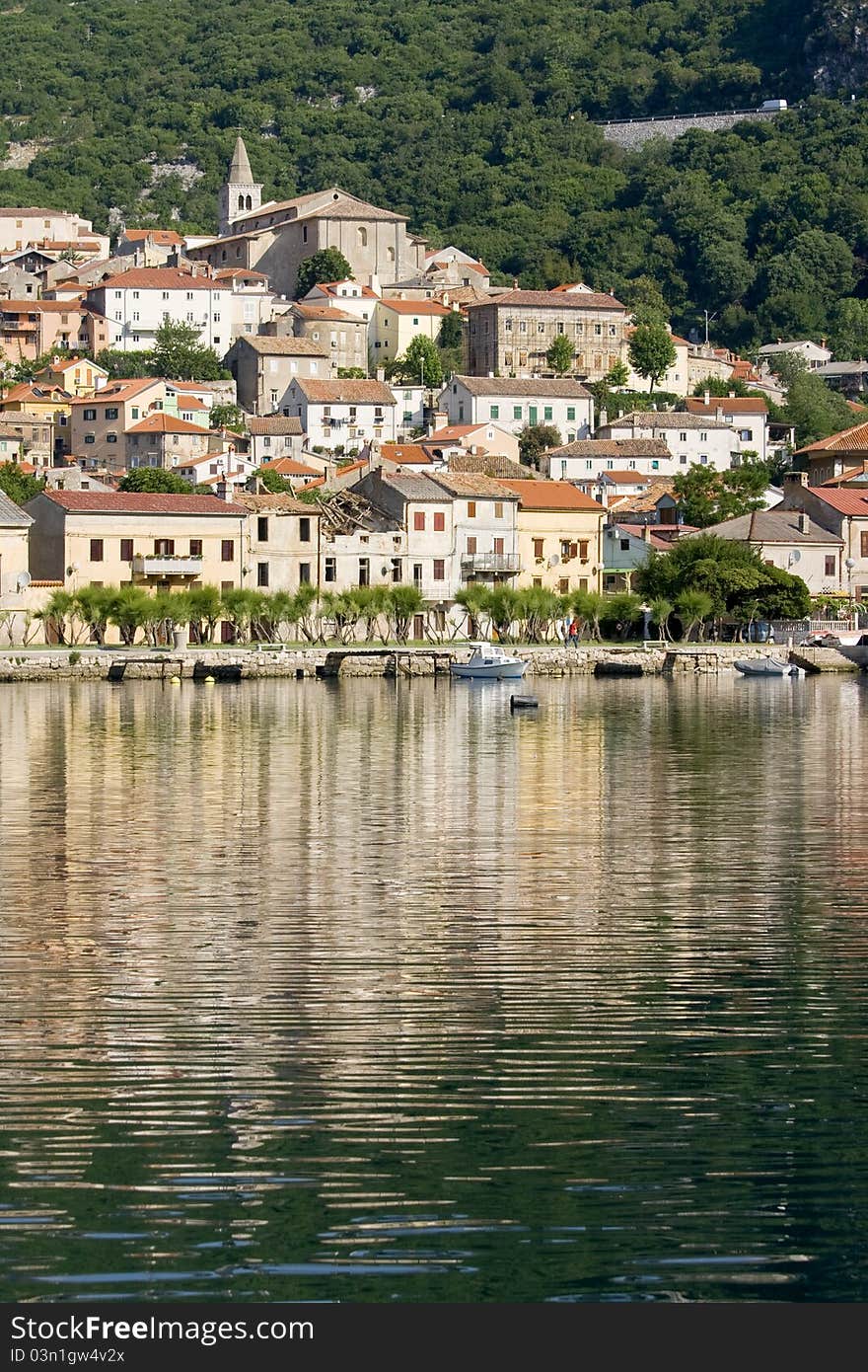 Old City Of Bakar And It`s Waterfront