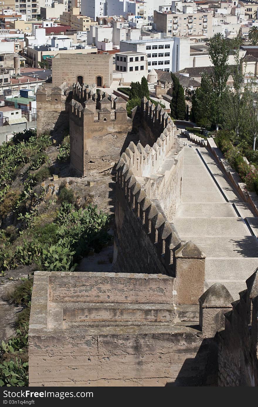 The Alcazaba of Almeria