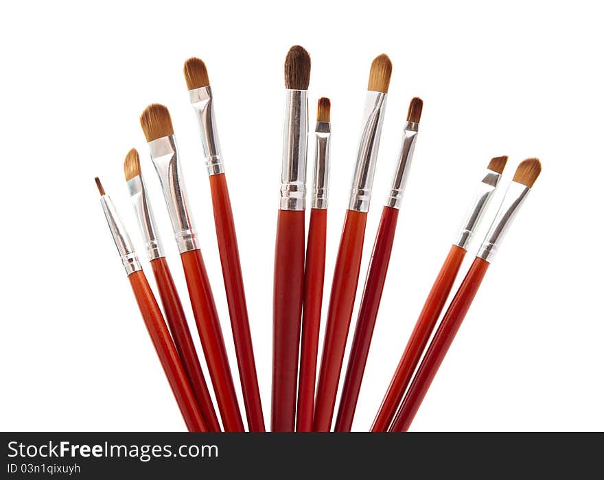 Makeup brushes