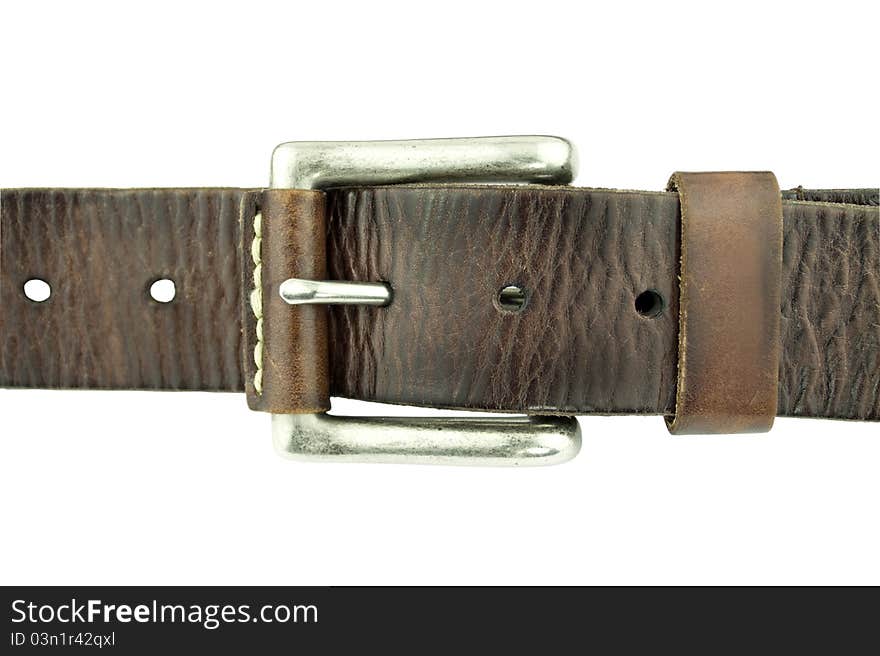 Brown Leather Belt