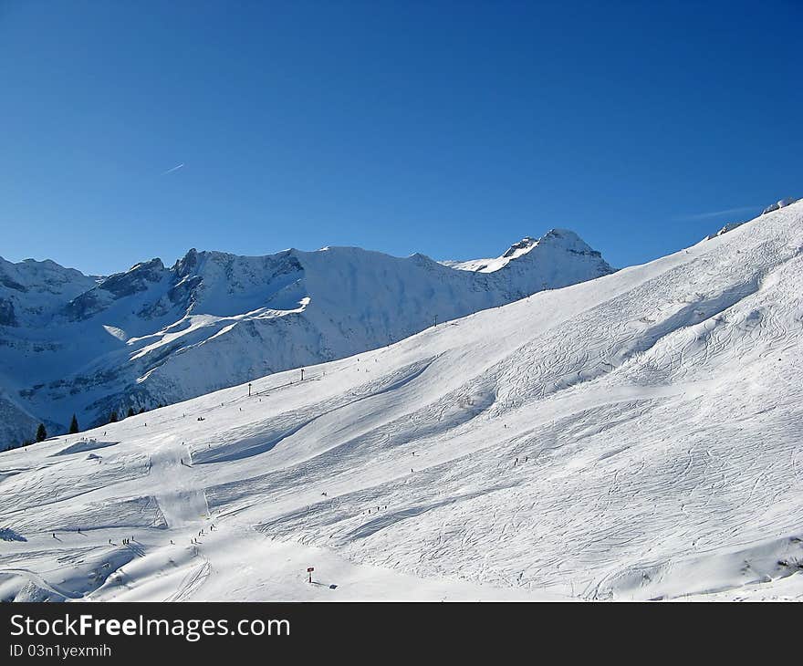 Skiing Slope