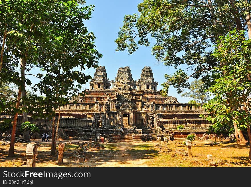 Temple near angkor wat