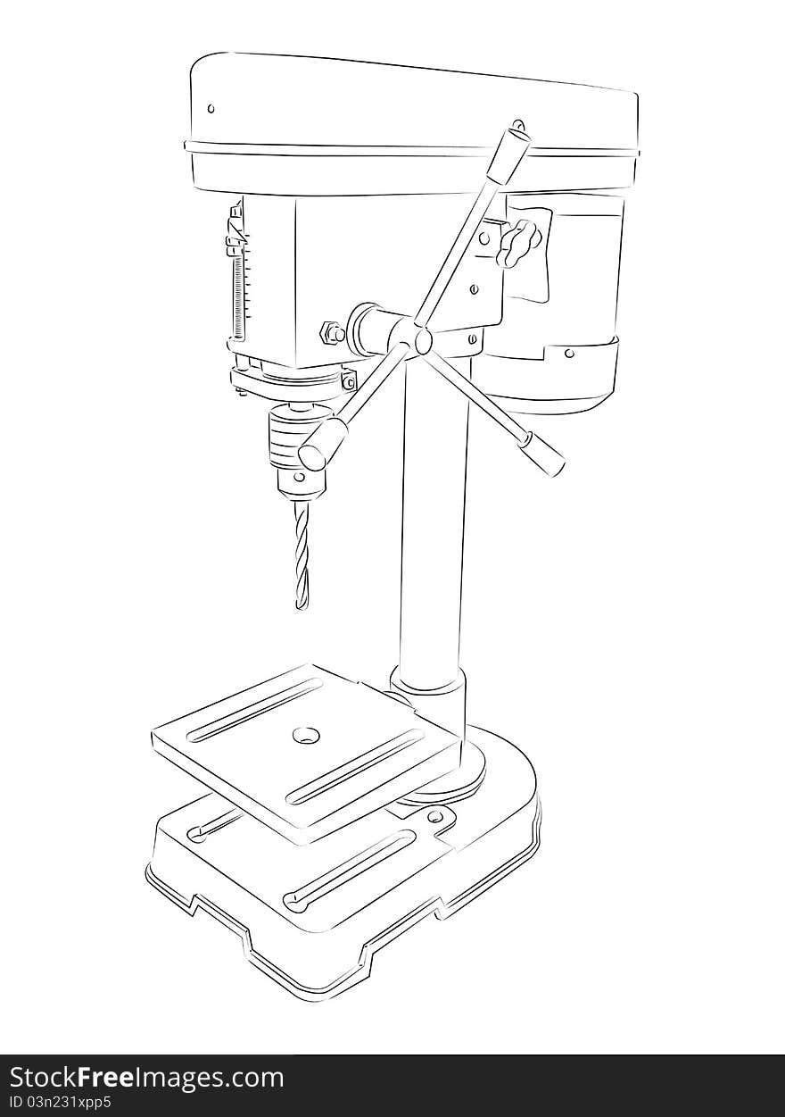 Standing Drill Drawing