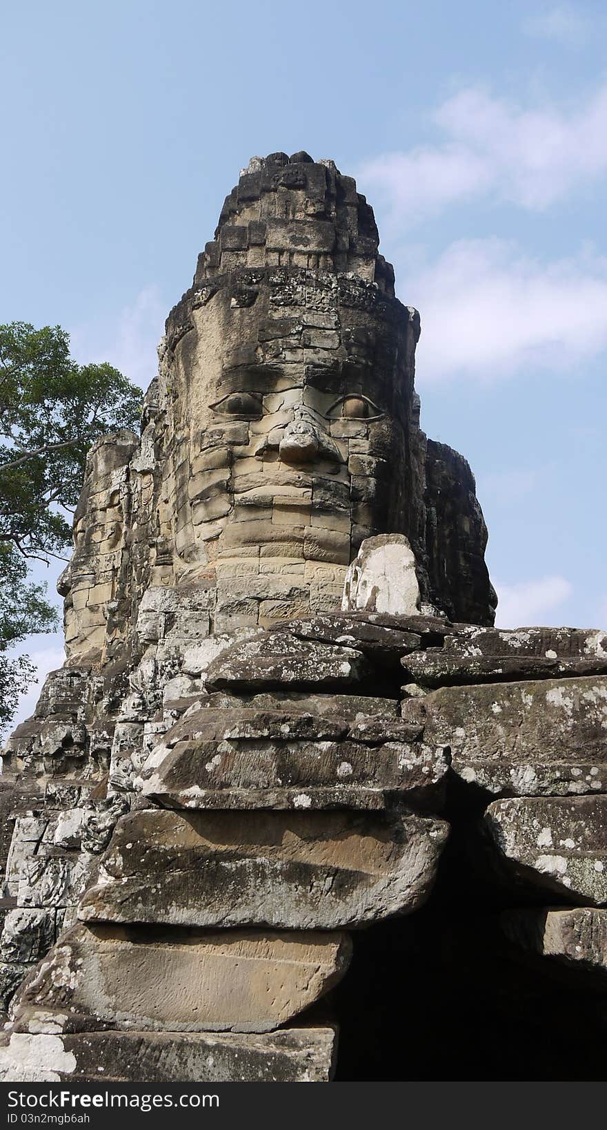 Khmer Head