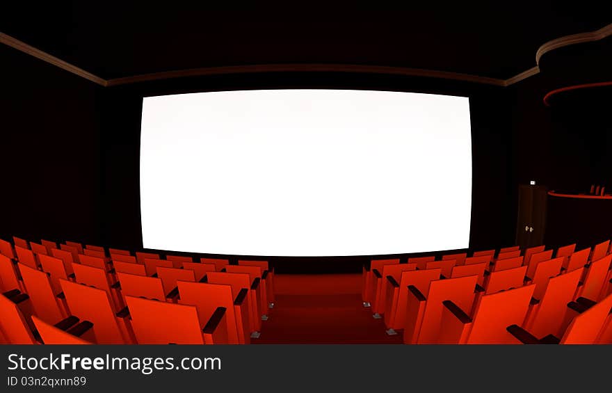 Image of the inside the theater