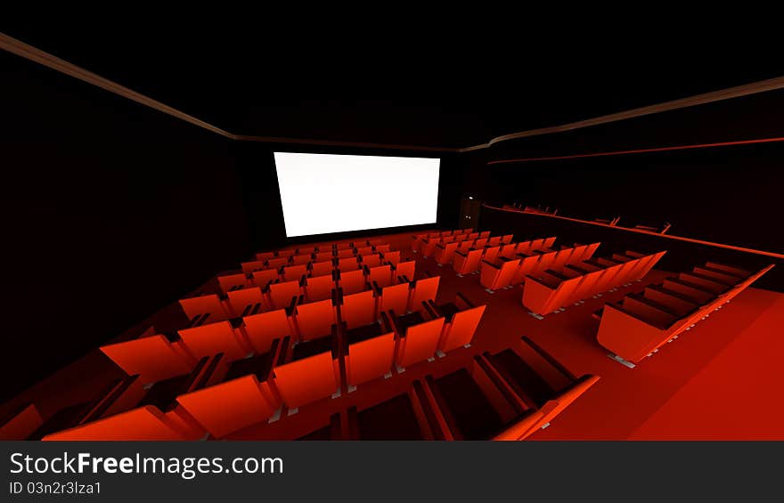 Image of the inside the theater