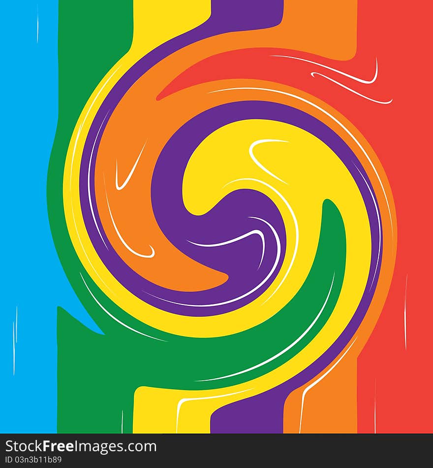 Vector illustration of a background of mixed colors. Vector illustration of a background of mixed colors