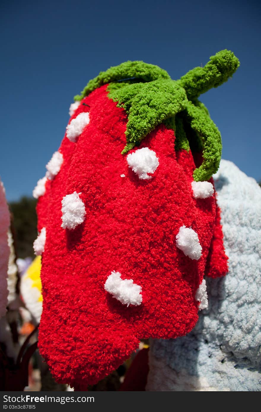 The Colorful of Strawberry Hat