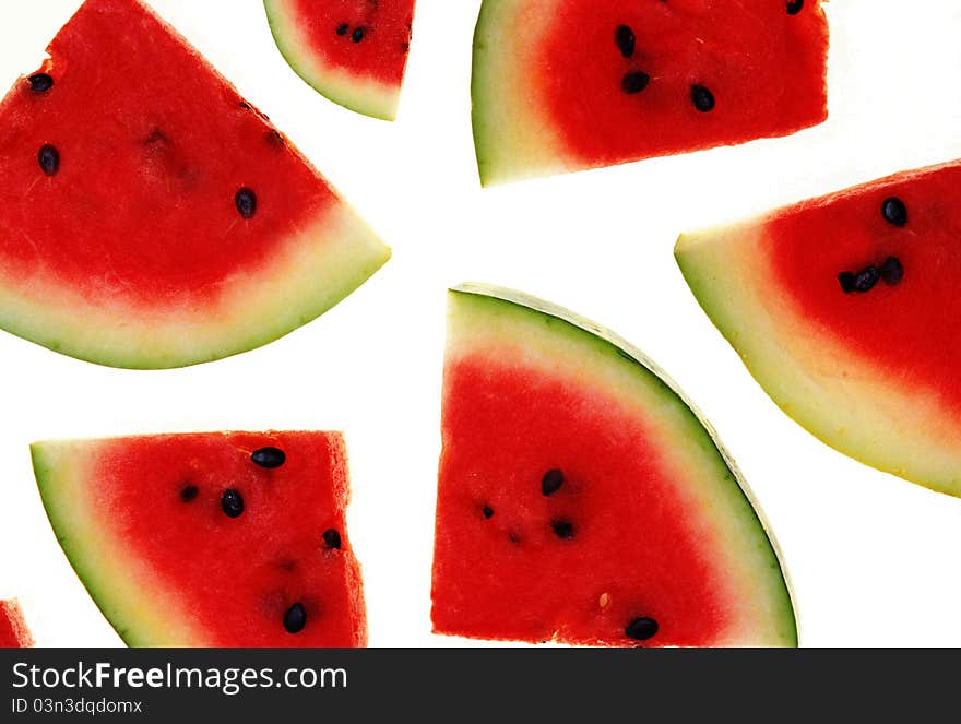 Watermelon slices