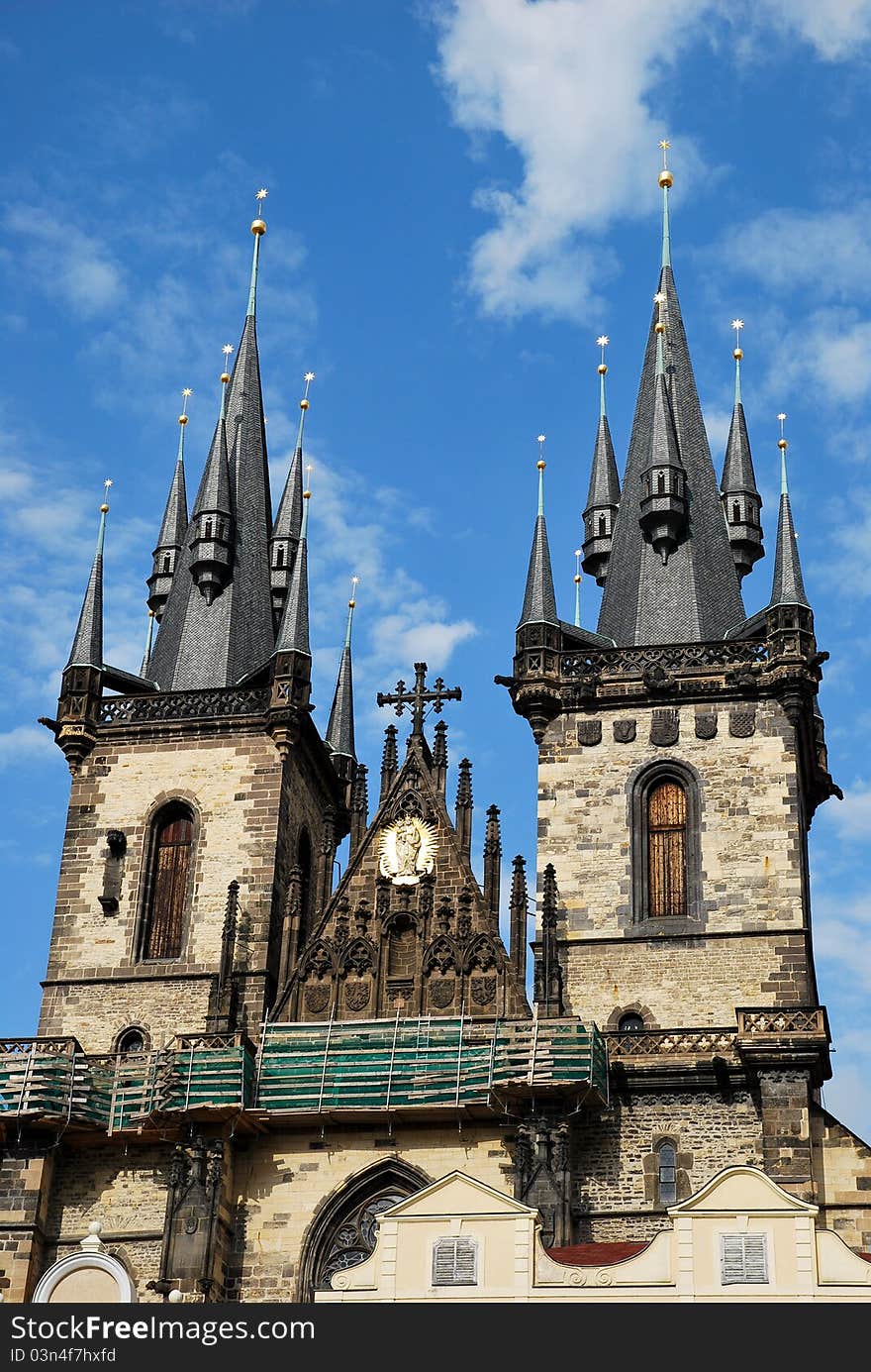 Church of Tyn in Prague