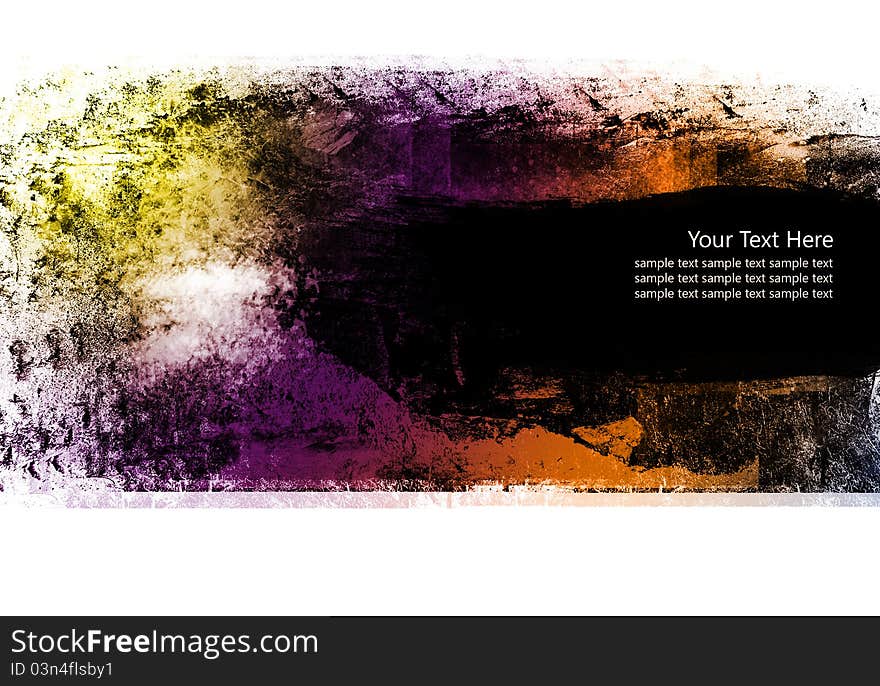 Grunge background and texture for design