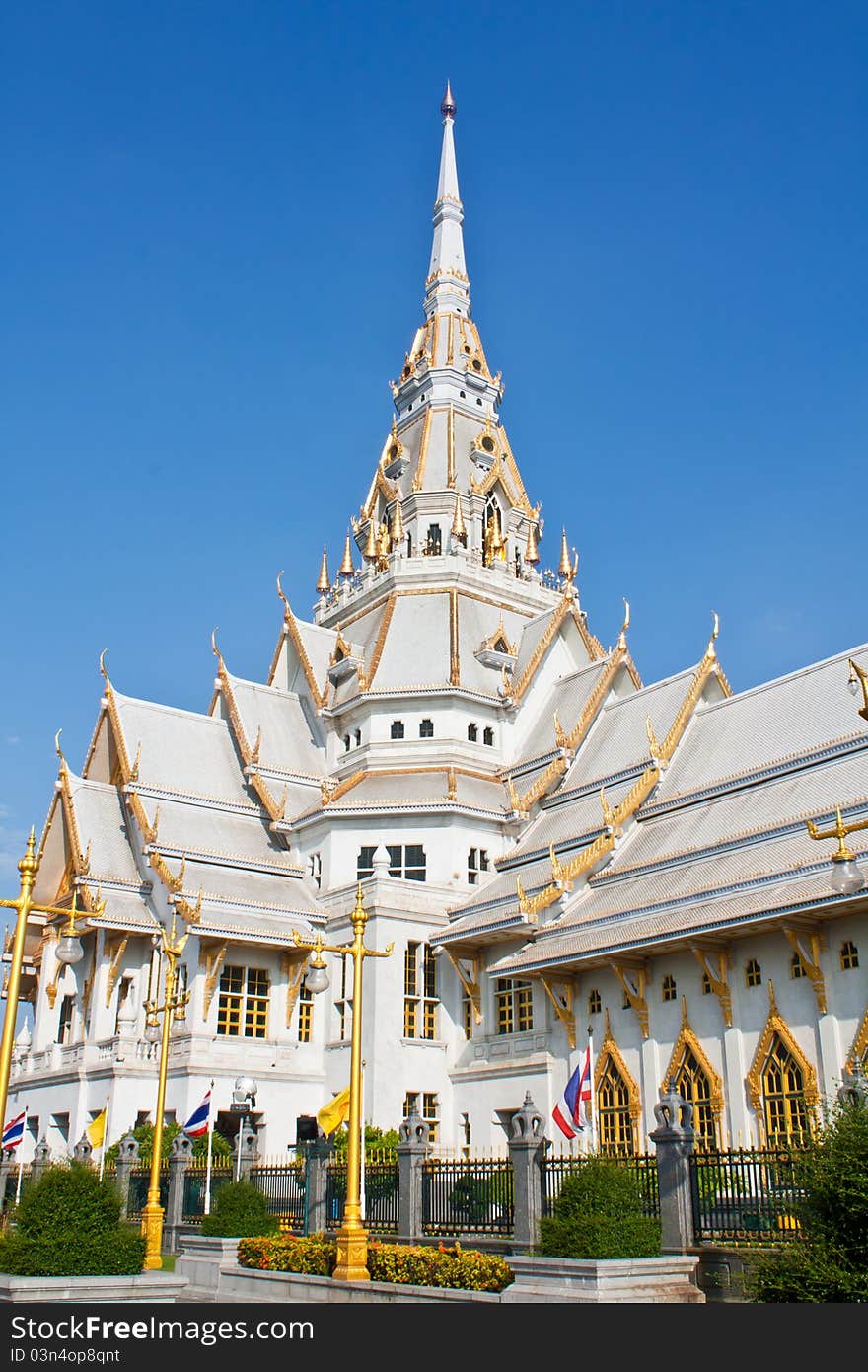 WAT SOTHORN Temple in Thailand