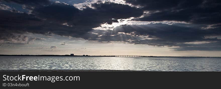 Beach sunsets in southern Florida