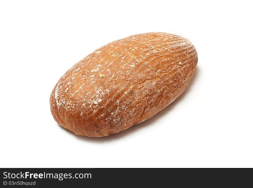 Bread on a white background. Bread on a white background