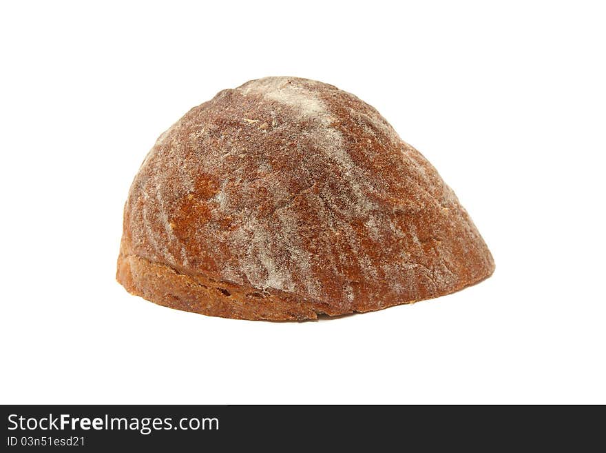 Bread on a white background. Bread on a white background