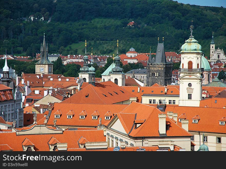 The Steeples Of Prague