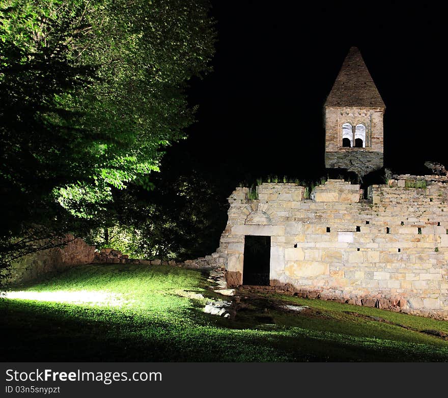 Vallate Abbey (Valtellina - Italy) northern Italy