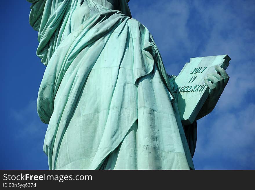 Liberty statue book