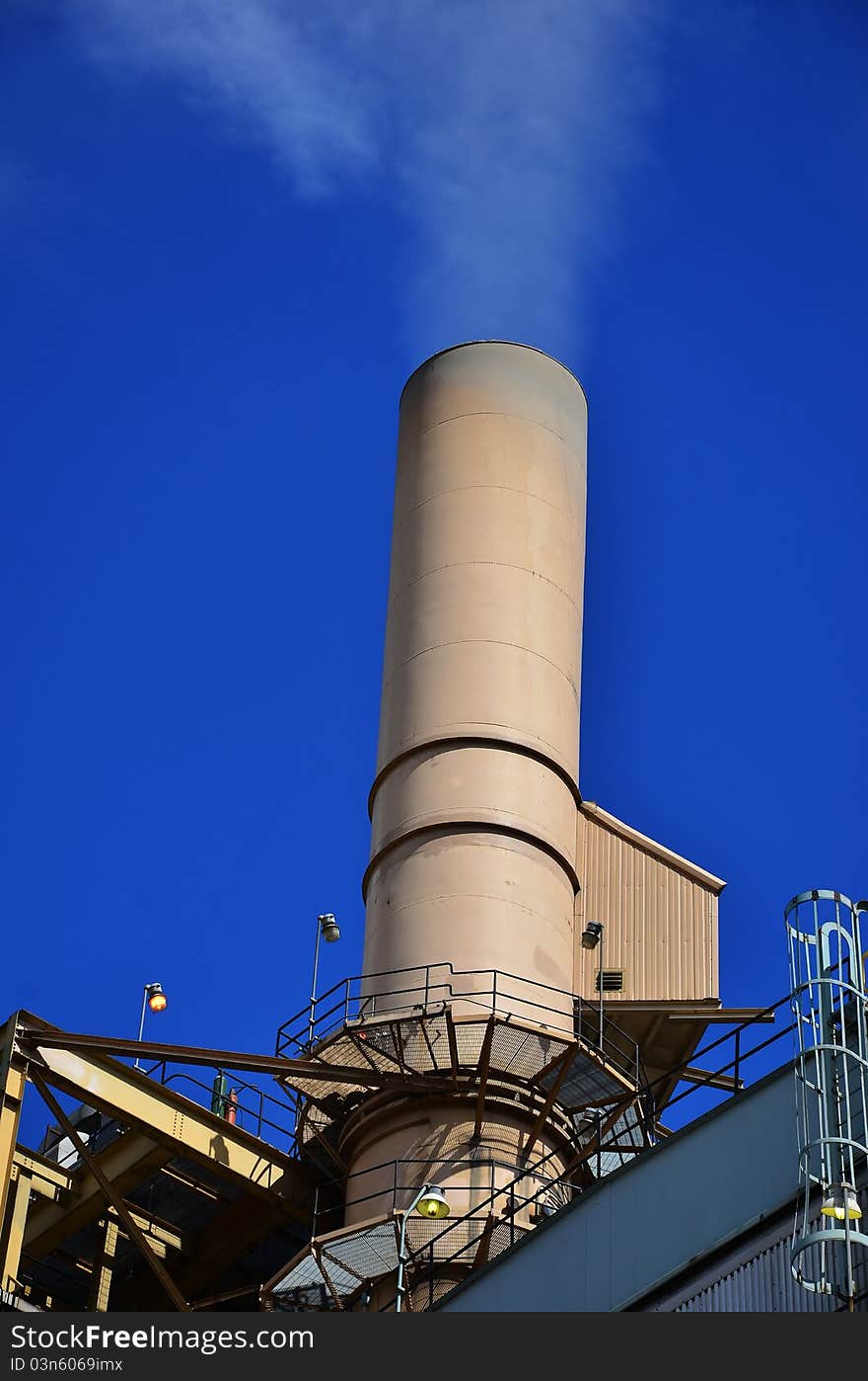 Smokestack of a Coal Power Plant