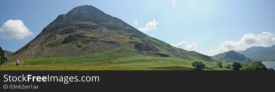 Panarama of the peaks