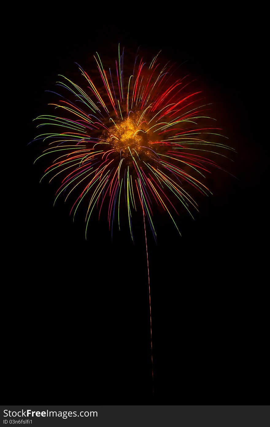 Fireworks Festival In Japan