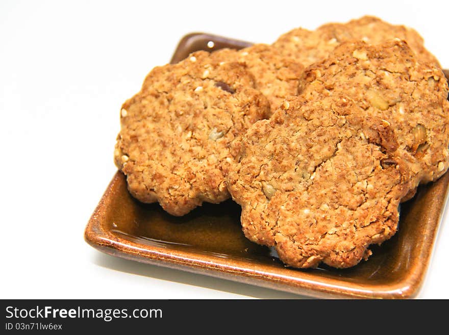 Plate of cookies