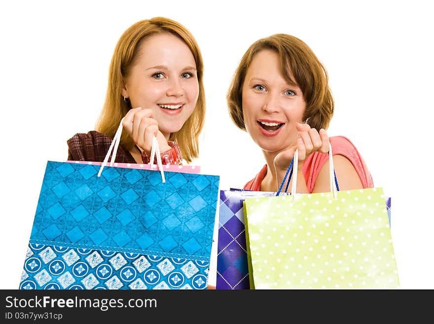 Girls With Shopping