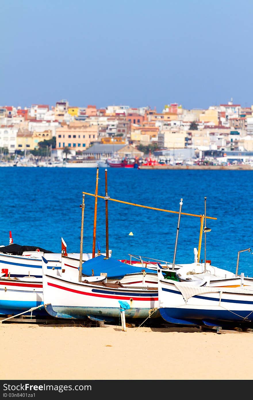 Nice, quiet seaside village of Spanish. Nice, quiet seaside village of Spanish