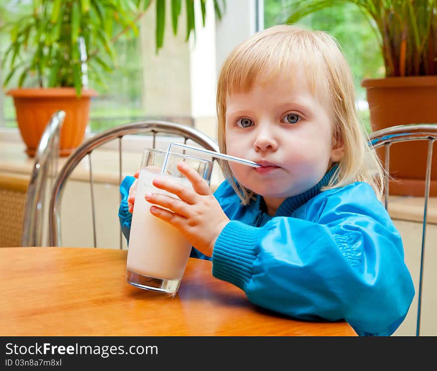 Girl In The Cafe