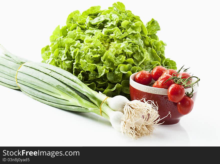 Salad preparation