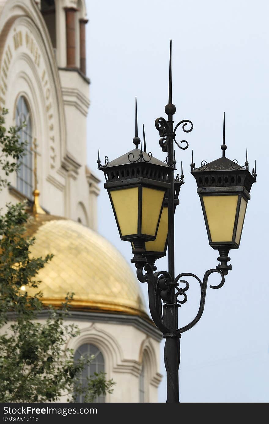 Ancient Street Lantern