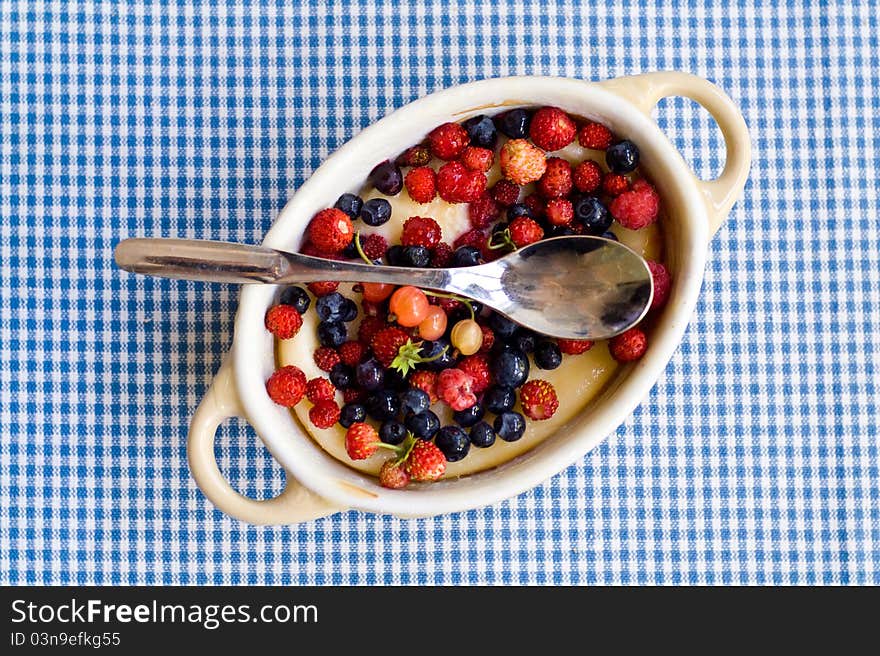 Cheesecake With Fruits