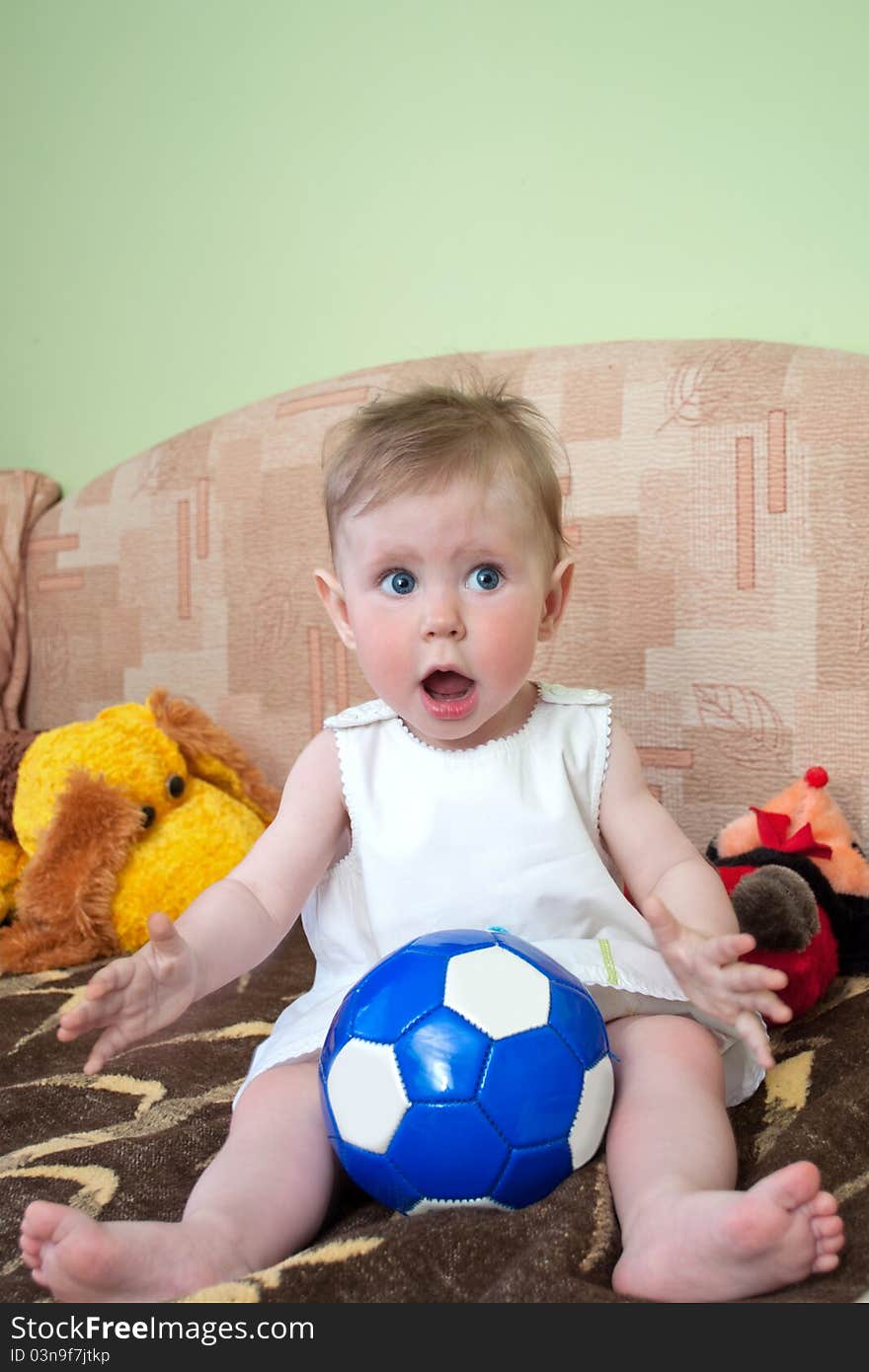 Baby With Ball