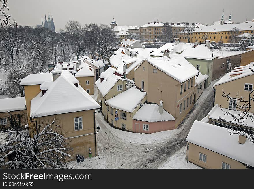 Prague, Hradcany And Quarter New World