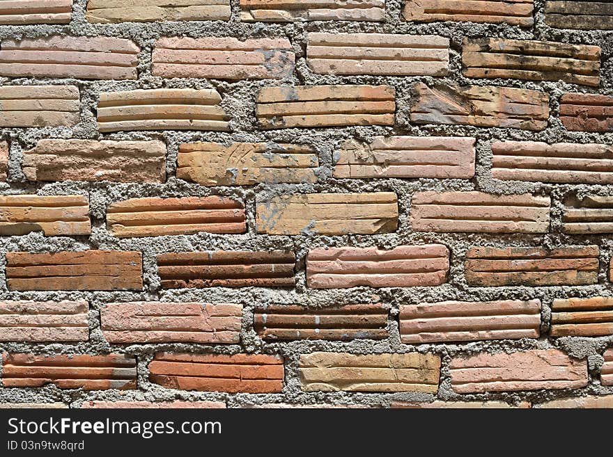 Brick wall background picture for general background usage.