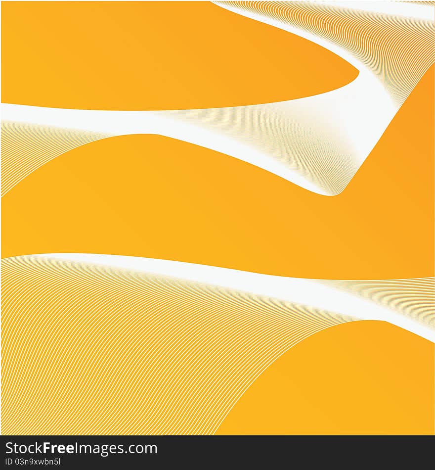 Wavy abstract background