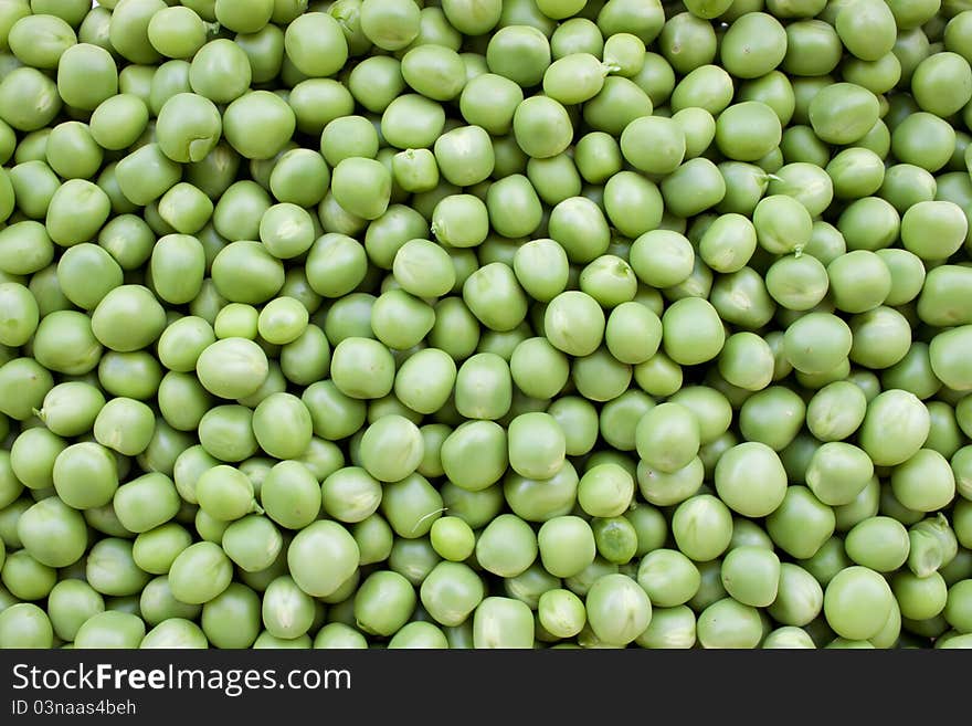 Green, fresh peas for a nice soup. Green, fresh peas for a nice soup