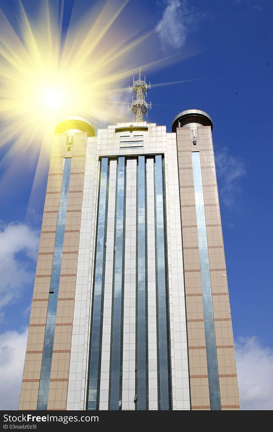 Skyscrapers in Chende city in China