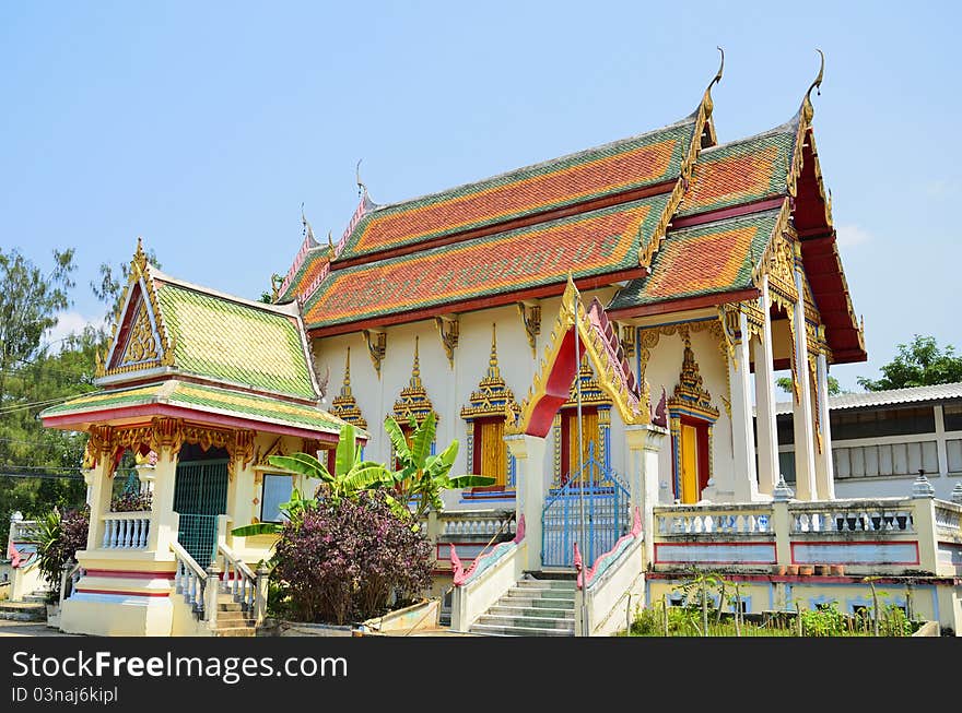 Old thai temple