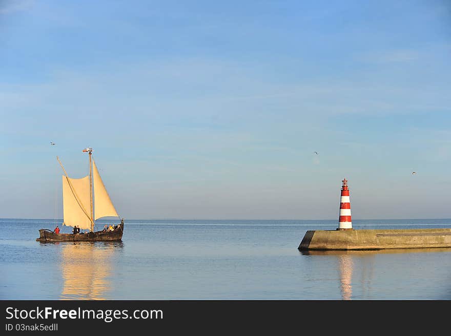 Summer day at sea