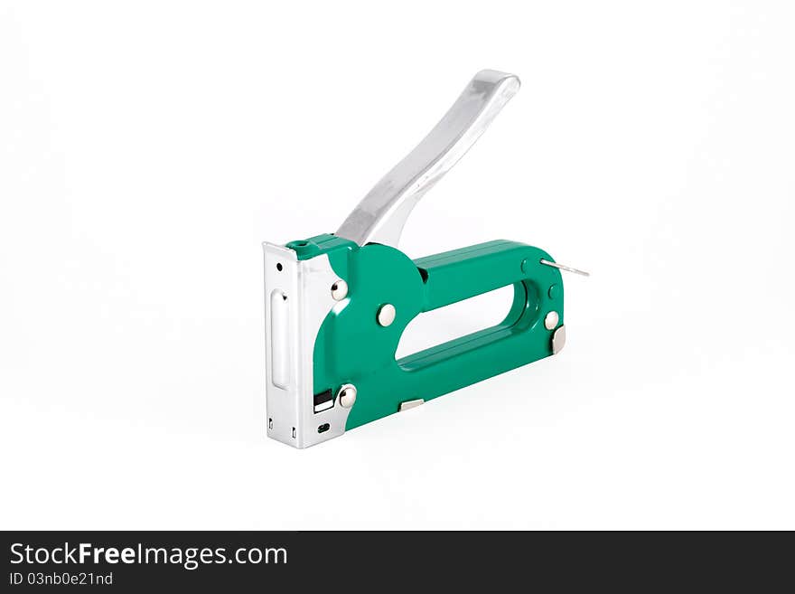 Green Staple Gun