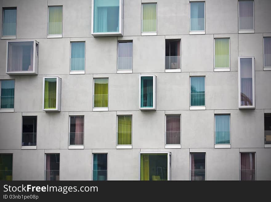 Rectangled Shape, Modern building in Cologne, Germany. Rectangled Shape, Modern building in Cologne, Germany