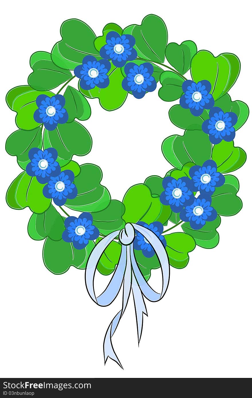 Green Beauty Chaplet - Vector